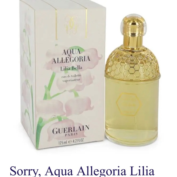 GUERLAIN Accessories - Guerlain LILIA BELLA Aqua Allegoria 4.2 OZ 125ml Sealed in box Discontinued RARE